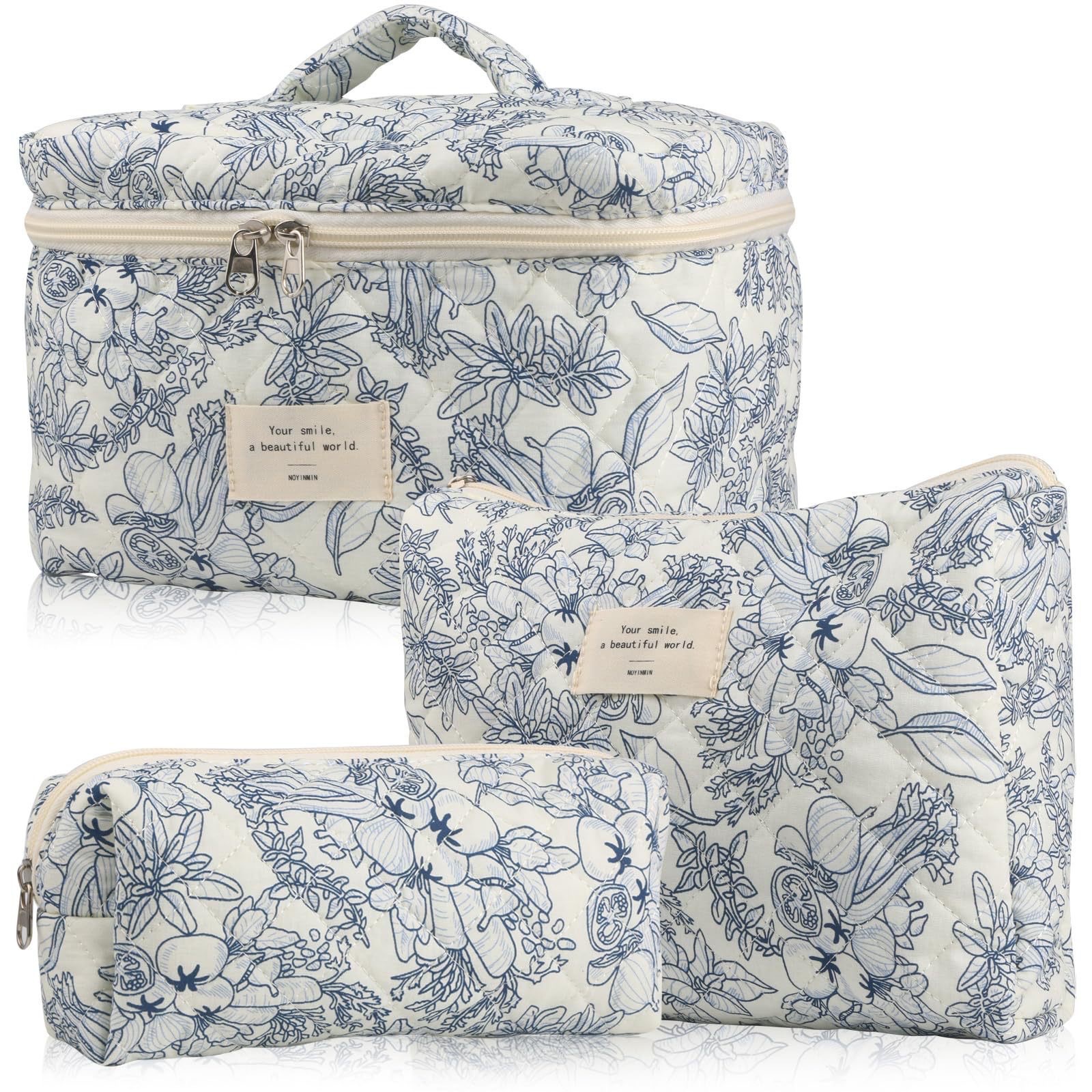 Cosmetic Bags Cases The tote bag Designer tote bag Advanced Student Puff Pillow Large Capacity Storage Makeup Bag Japanese High Beauty Pen Bag Travel 