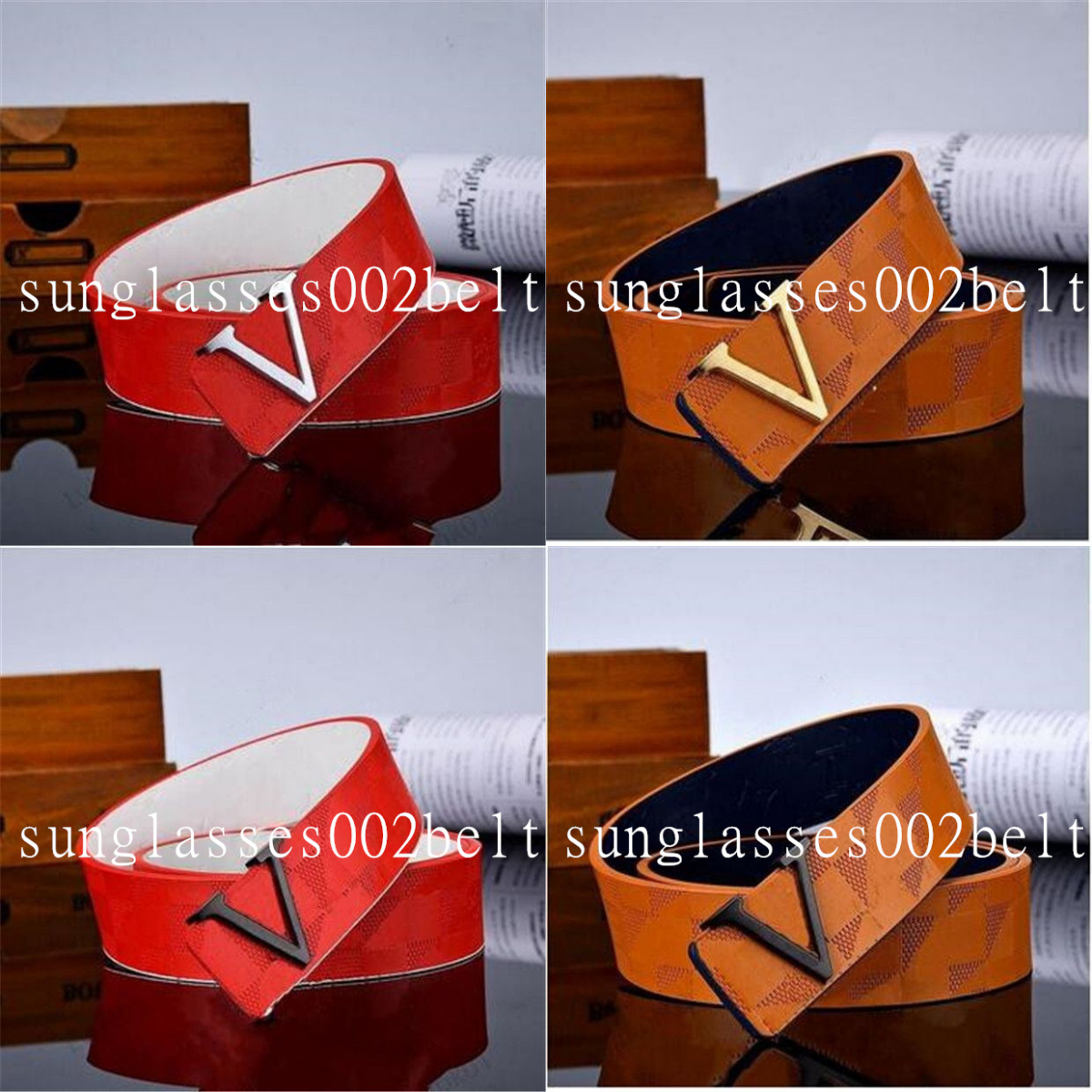 Fashion belt for men luxe brand belts Real Leather formal design 2024 new style red black white belts men luxury mens designer street wear Belts with gift box pj1