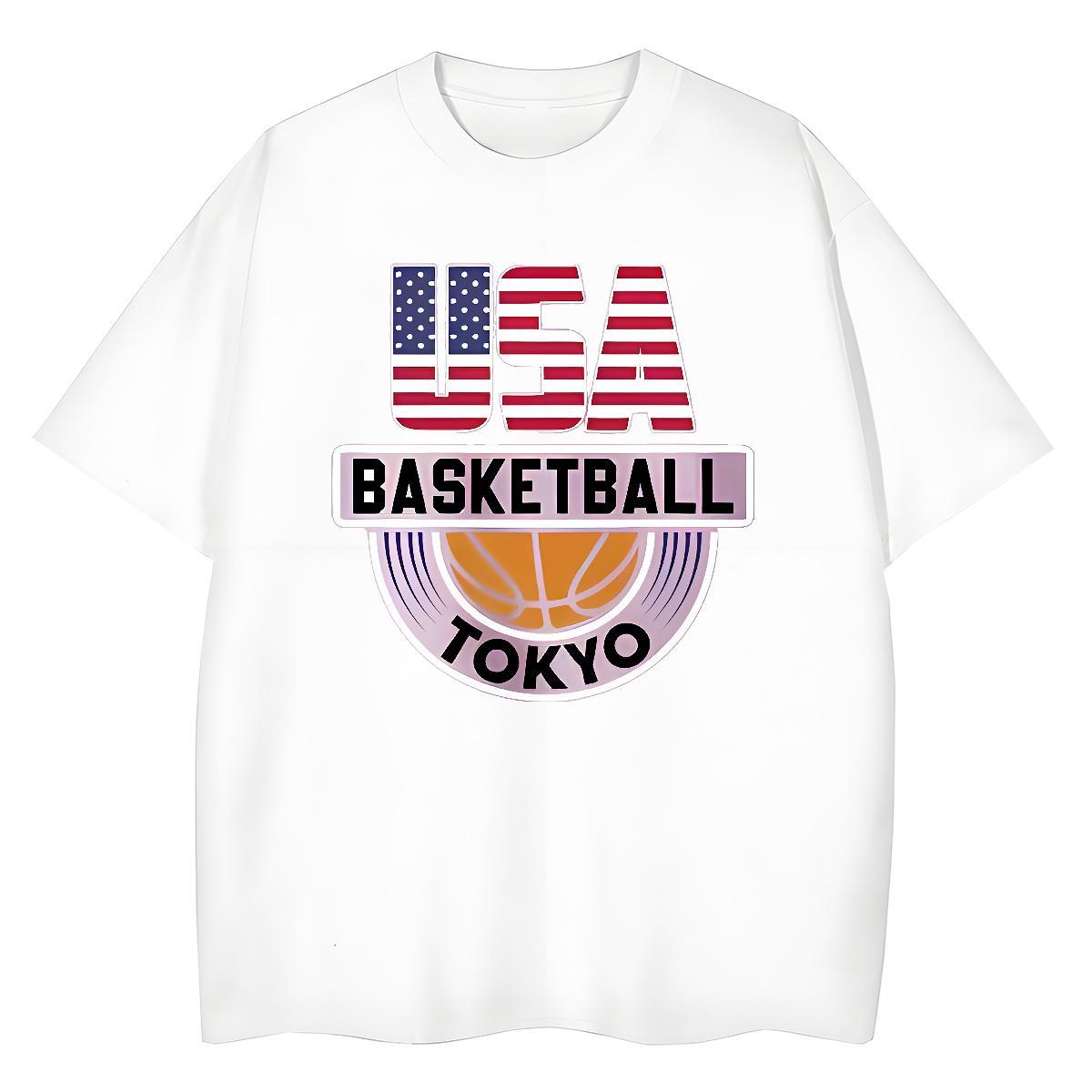 Loose Women Tees 230g Pure Cotton letter Street Wear T shirt Crew Neck Customized Print Tee Shirt