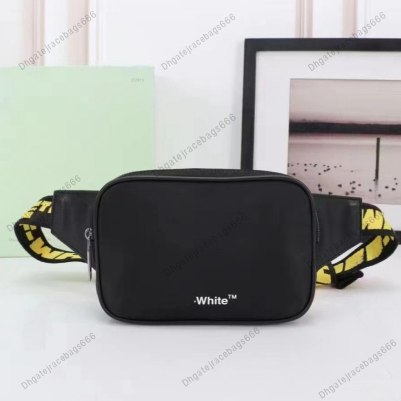 Top designer bag Men's backpack wallet Off brand White Waist bag Fashion Embroidered Strap Label Casual Shopping bag Women's Single Shoulder Crossbody handbag