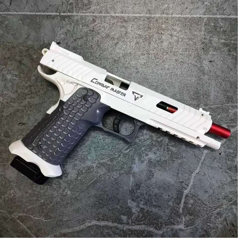 Automatic Desert Eagle TTI2011 USP Pistol Continuous Shooting Shell Spray Air Hanging Revolver Outdoor Shooting Toy Gun W240829