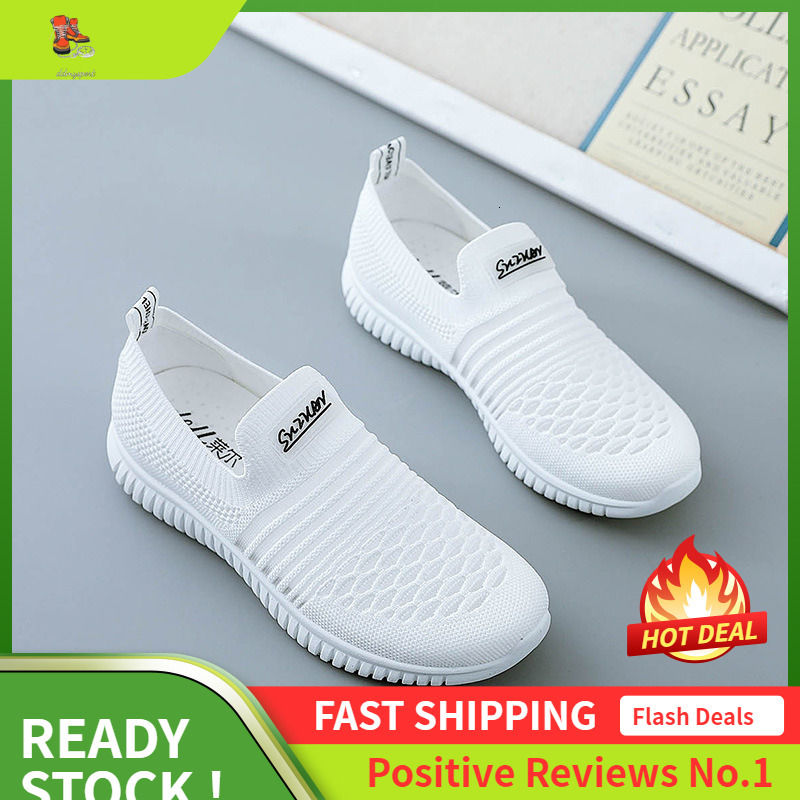 Ddmysports Breathable Mesh Spring And Autumn Leisure New Style Elderly Lazy Sports One Step Single Shoe Versatile OUTDOOR