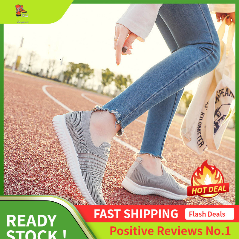 Ddmysports Breathable Mesh Spring And Autumn Leisure New Style Elderly Lazy Sports One Step Single Shoe Versatile OUTDOOR