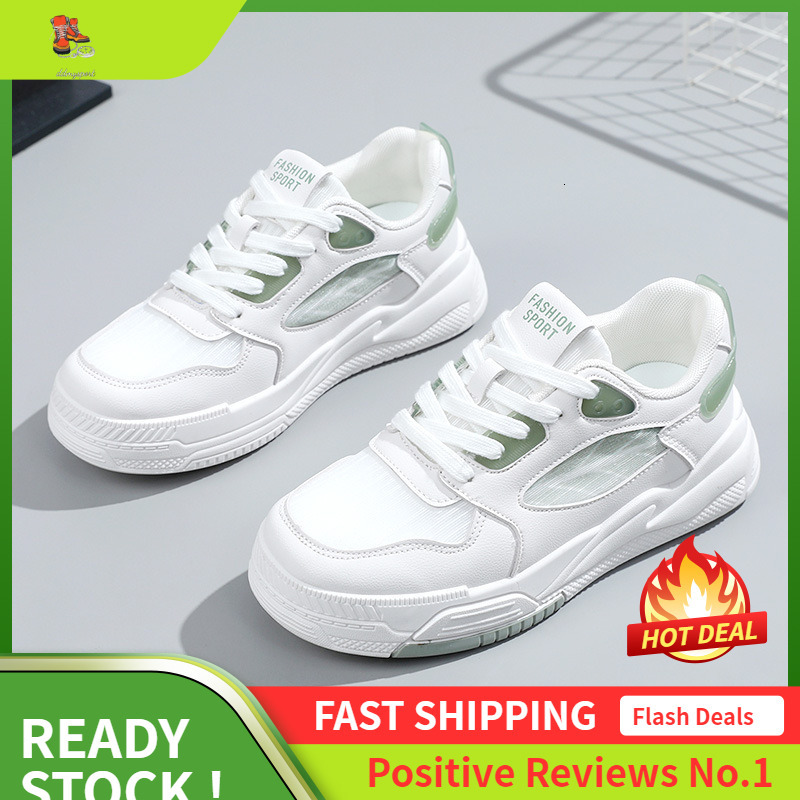 Ddmysports XJ Board For Women S Spring And Summer Trends Thick Soled Height Increasing Mesh Shoes Versatile Student Sports OUTDOOR