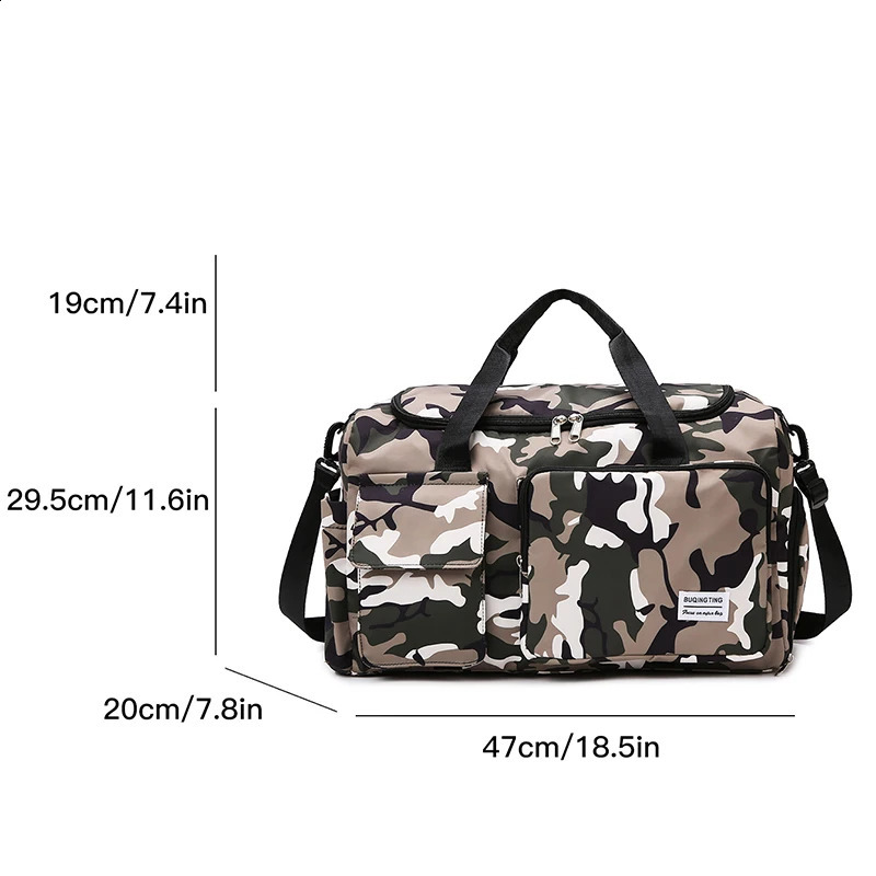 Leisure Vacation Womens Carry-On Travel Bag Large Capacity Sports Gym Bag Animal Print Duffle Bag Weekend Overnight Bag 240829