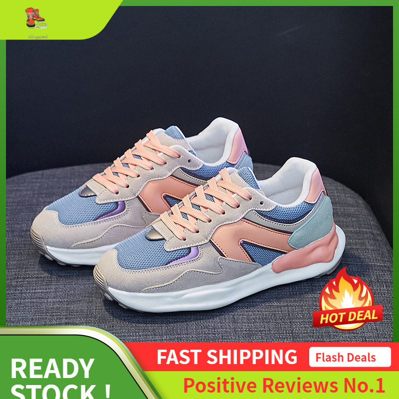 Ddmysports Instagram Korean Version Forrest Gump Spring New Student Running Versatile White Shoes For Women LY OUTDOOR