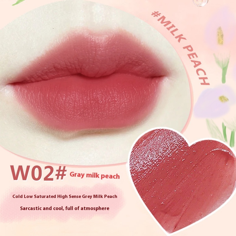 Affordable Matte Lipstick by WODWOD - Smooth Milk Cream Texture for a Subtle Look