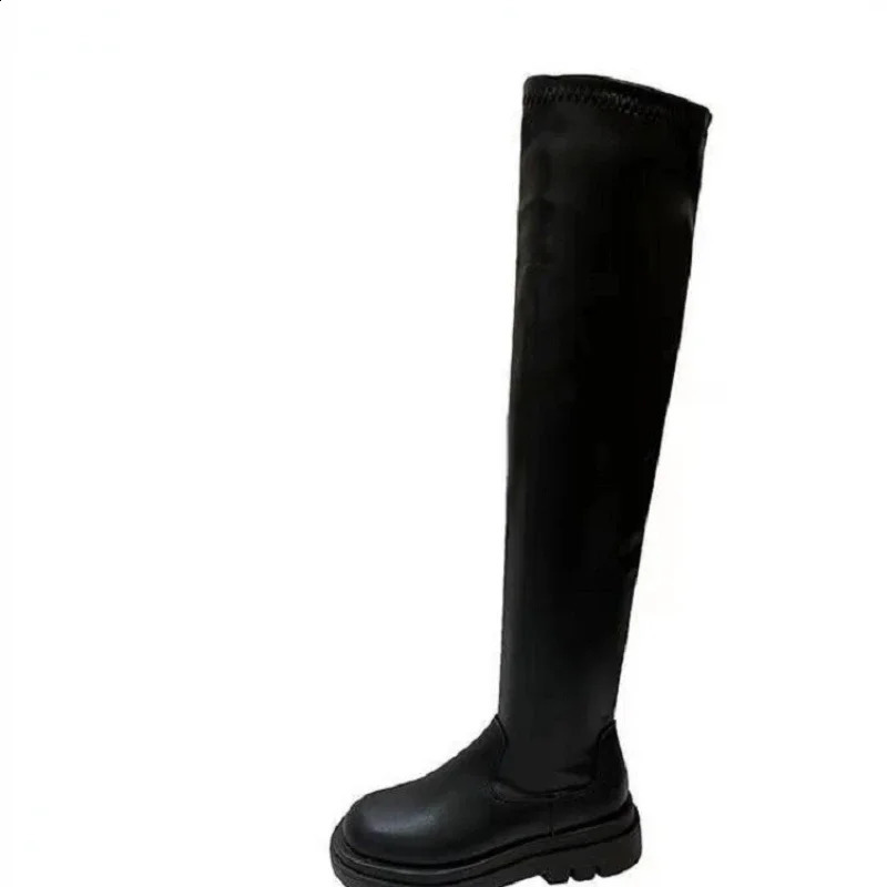 Womens Platform Thick High Heels Fashion Ultra Thin Thick High Heels Over the Knee Boots Womens Party Shoes Women 240827