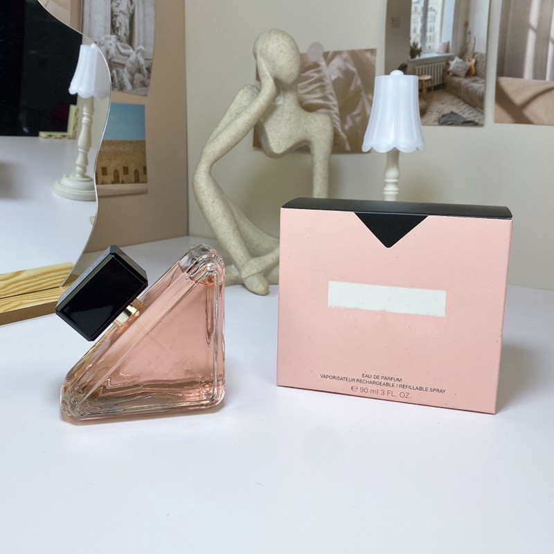 High Quality cologne virtual wer perfume paradoxe intense for women lady girls 90ml 30ml triangle Parfum spray charming fragrance