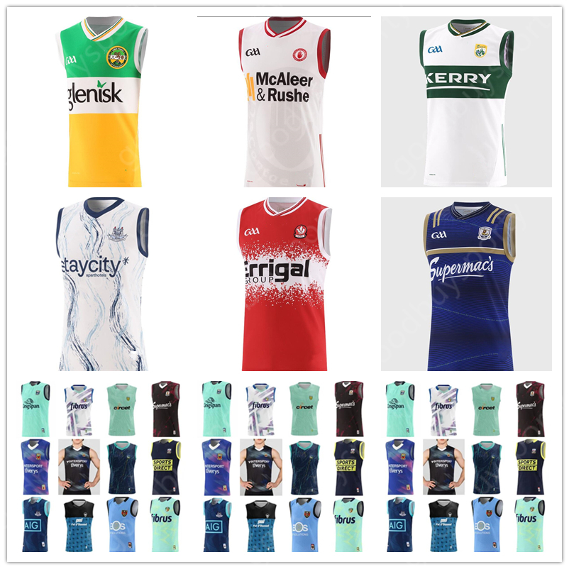 2324 GAA DERRY CLARE Louth Michael Collins Commemoration jersey RUGBY LIMERICK ANTRIM WICKLOW TIPPERARY KERRY MAYO GALWAY Dublin MEATH GALWAYGAILLIMH ARANN VEST