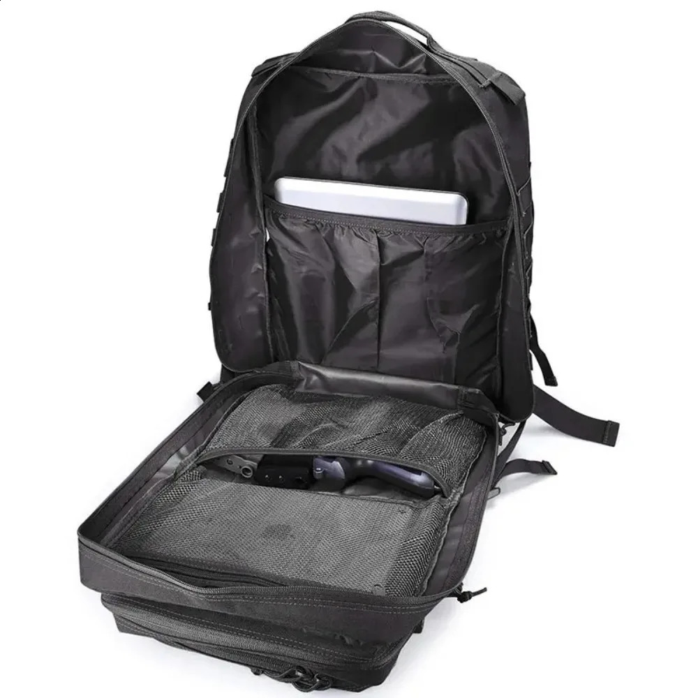 Tactical Backpack Mens Travel Large Capacity Rucksacks Men Waterproof Outdoor Sports Multi-functional leisure travel Bags 240829