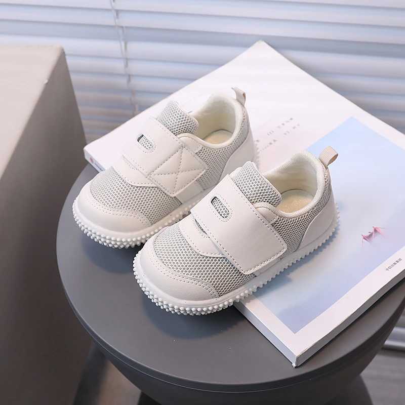 Childrens casual shoes Air Mesh anti slip foldable black beige childrens sports shoes autumn unisex running childrens boys and girls tennis shoes W250