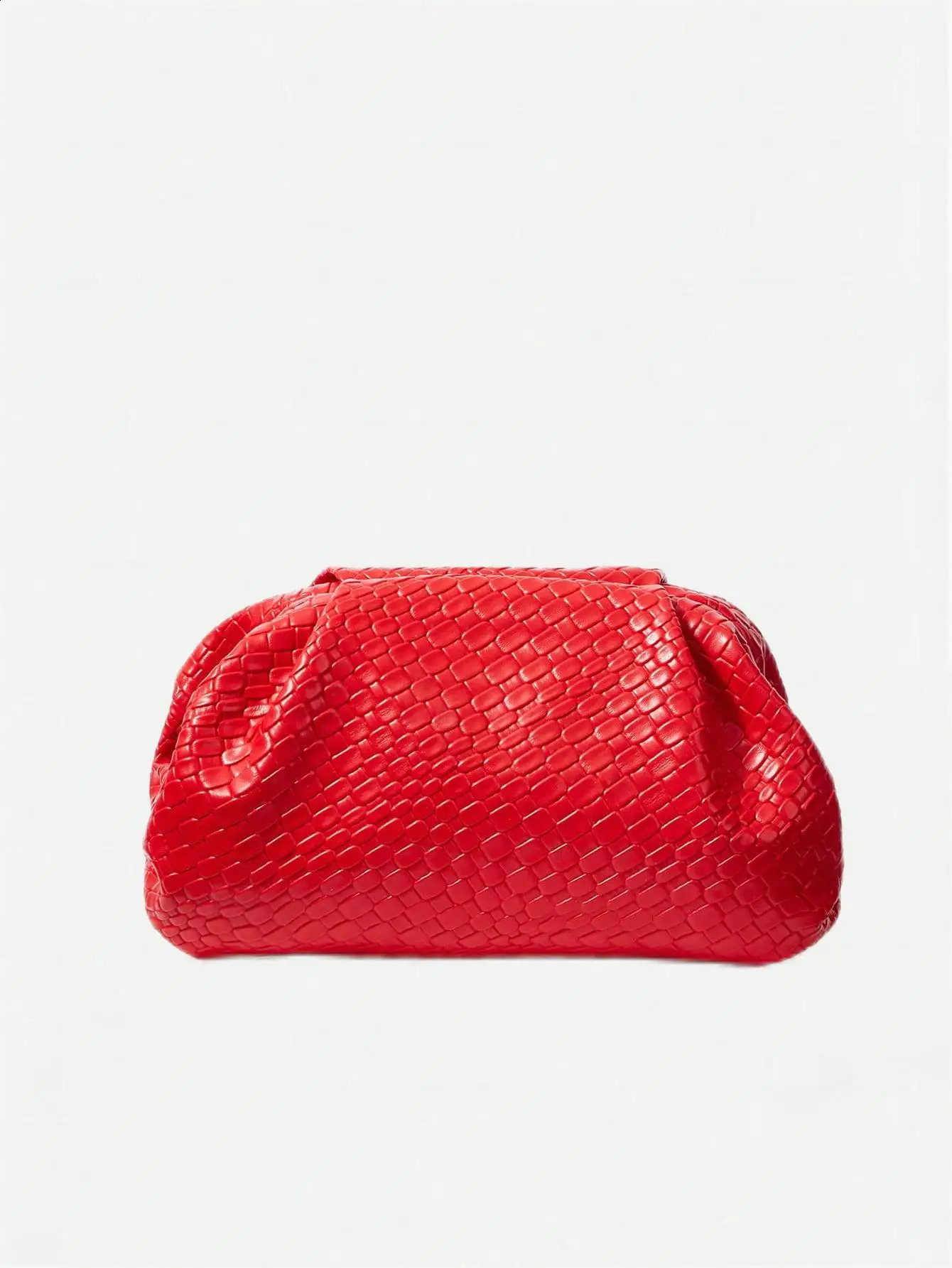 High end retro fashion embossed woven handbag lightweight and large capacity suitable for dates weddings banquets 240829z