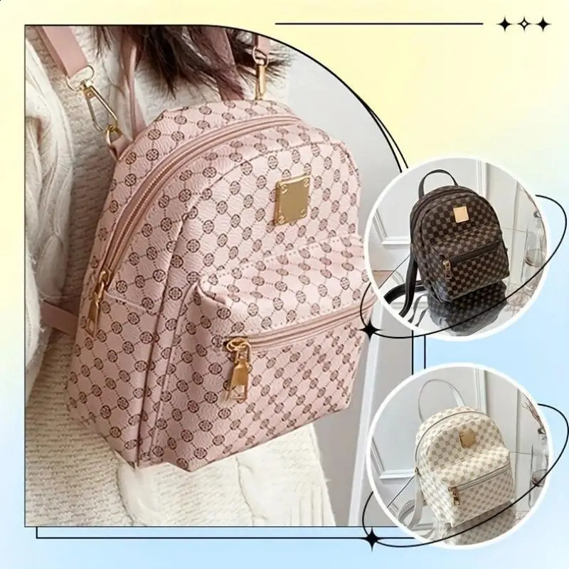 Mini Edition Womens Small Backpack Coin Purse Mobile Phone Bag Special 240828Z