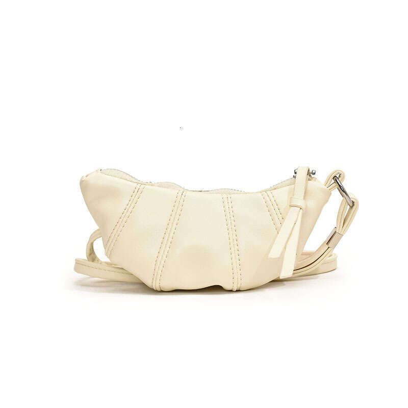 Niche design, high-end mini cowhorn bag in 2024, new exquisite hand-held strap, zero wallet for women