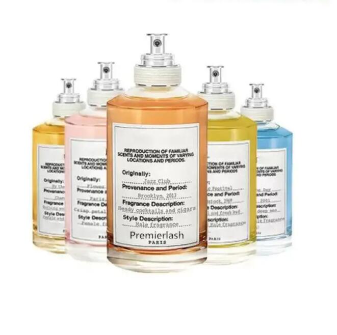 4 pcs set Woman Perfume 100ml Brand Fragrance EDT Paris Perfumes Cologne Jazz Club By the Fireplace Beach Walk Maison Spray Anti-Perspirant Deodorant