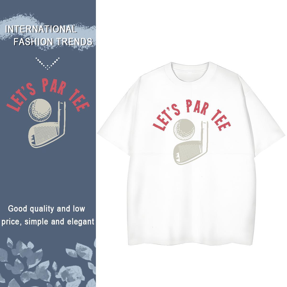 Lady Women Tshirts 230g Pure Cotton monogram Street Wear Woman T Shirts Breathable Crew Neck DIY Anime Printed Tee Shirt