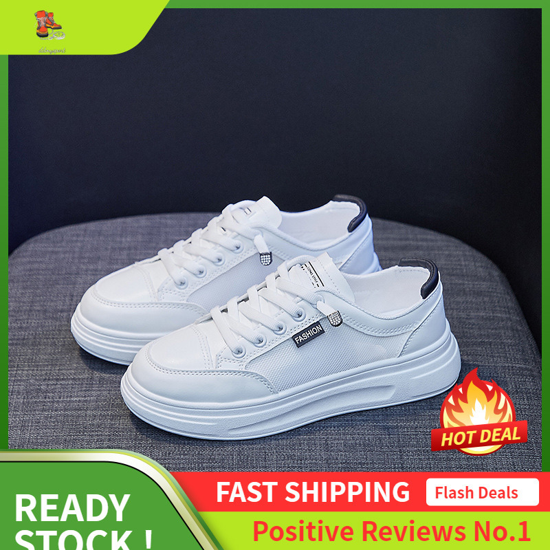 Ddmysports Instagram Little White Student Korean Edition Women S Fashion Summer New Mesh Breathable Casual Board Shoes Street Shoot K OUTDOOR
