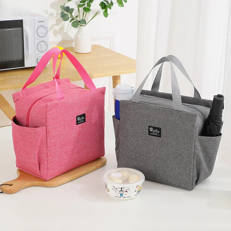 Multifunction Large Capacity Cooler Bag Waterproof Ox Portable Zipper Thermal Lunch Bags For Women Box Picnic Food Bag 250528
