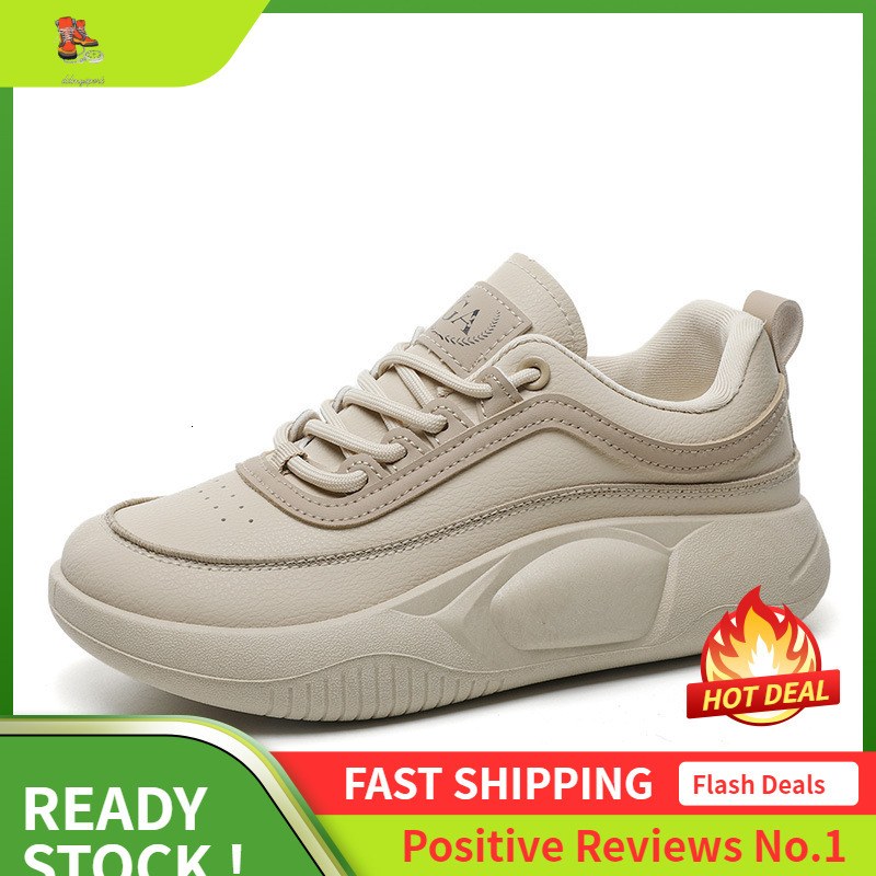 Ddmysports Q Casual Women S Summer Breathable Color Blocked Height Increasing Thick Soled Student Board Shoes Sports OUTDOOR