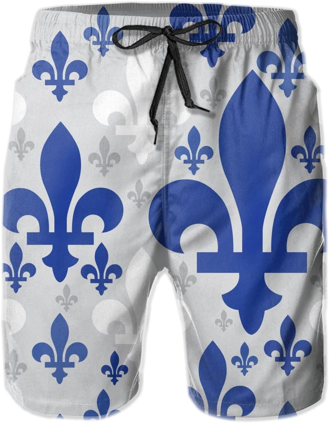 Mens Shorts 3D Printing Pattern Canada Quebec Swim Trunks Quick Dry Fashion Beach Board Swimwear