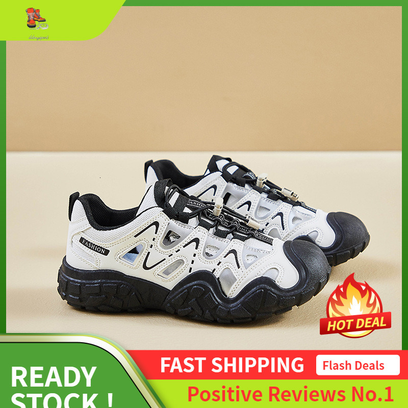 Ddmysports Ins Korean Version New Dad Shoes For Women Summer Student Running Sports Leisure Hollow Breathable Street Shot LD OUTDOOR