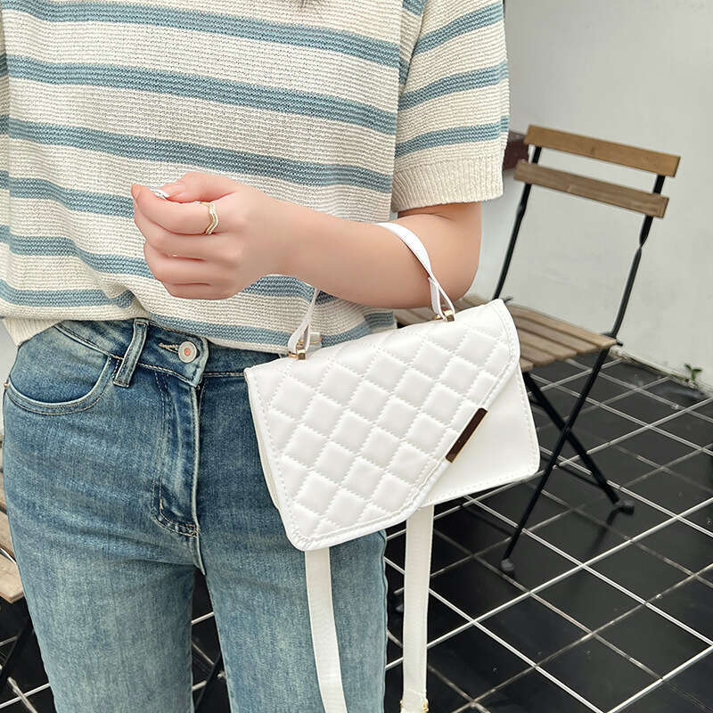 Designer Bag Luxury Bag News 2025 Shoulder Bag New Fashionable Leather Diamond Grid Crossbody Small Square Cross-Border Handbag Shoulder Shipping