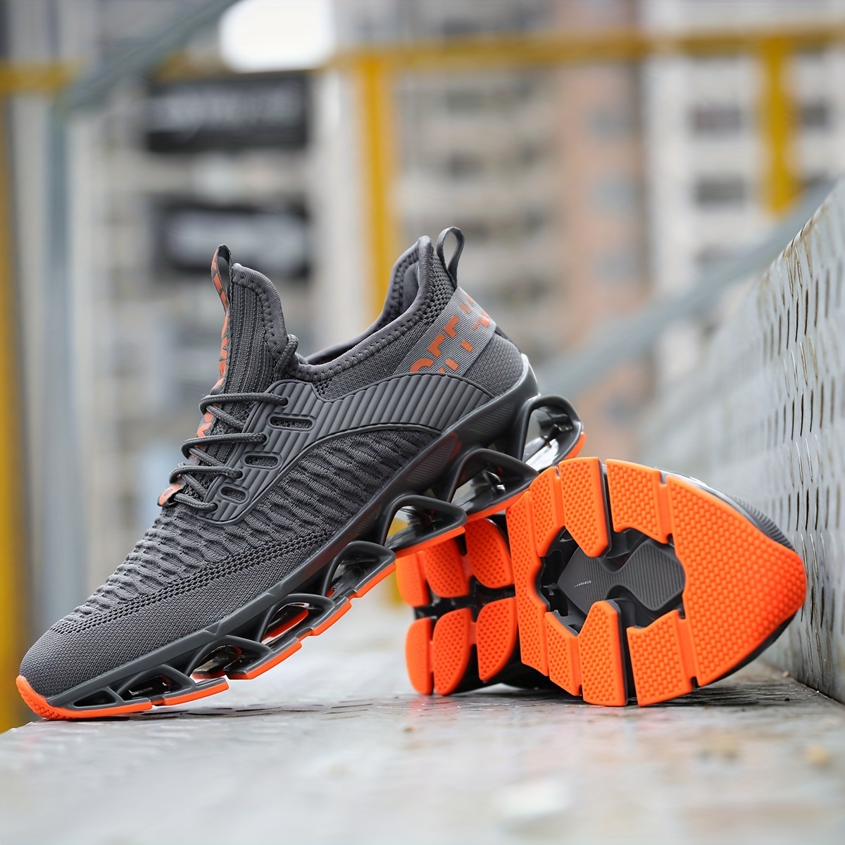 Odor-Resistant Men's Blade Sneakers - Lightweight and Breathable Slip-On Athletic Shoes sports trainers mens tennis shoes