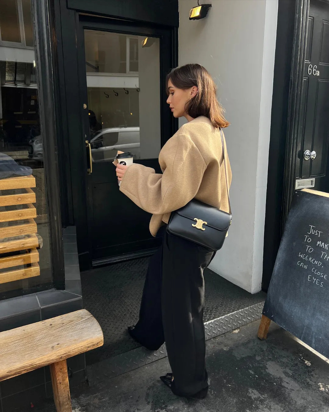 Autumn Winter Elegant Women Basic Coat Long Sleeve Loose Casual Bomber Jacket Women Woolen Jacket V-neck Fashion 240828