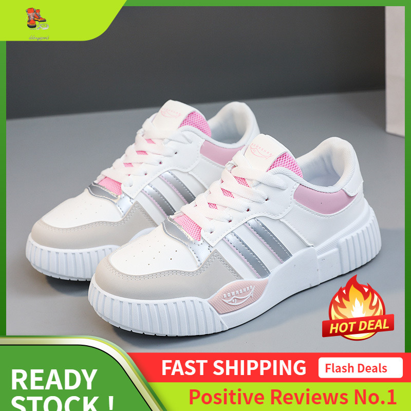 Ddmysports RM New White For Women Summer Breathable And Height Increasing Thin Soled Fashionable Casual Shoes Board Learning OUTDOOR