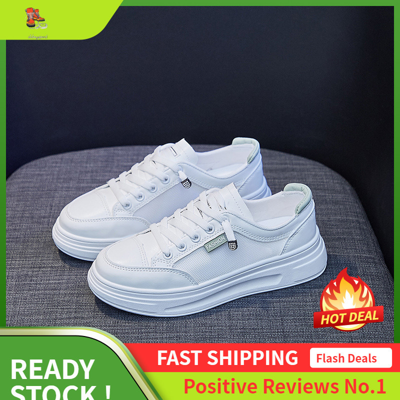 Ddmysports Instagram Little White Student Korean Edition Women S Fashion Summer New Mesh Breathable Casual Board Shoes Street Shoot K OUTDOOR