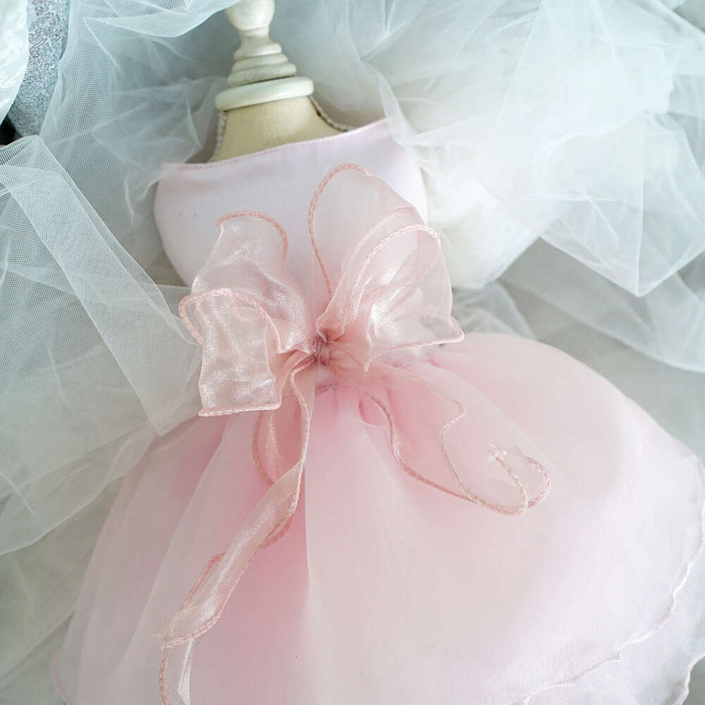 Wedding Dress Prom Party Princess Dresses for Small Dogs Dog Clothes Puppy Cat Costume White Pet Supplies cat clothes designer dress shirt pet clothes