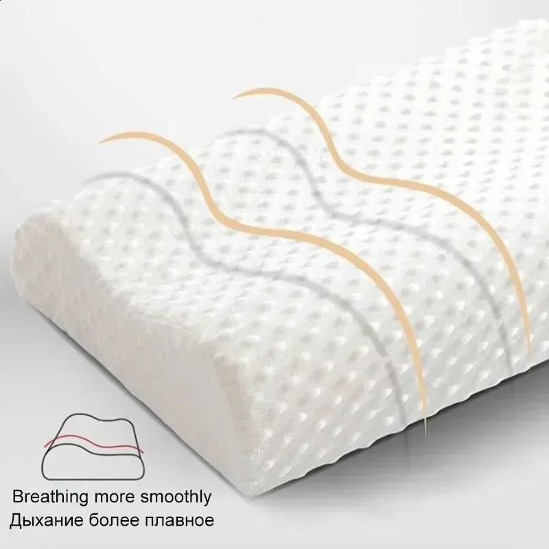 1pc Memory Foam Pillow for Sleeping Adjustable Side Sleeper Pillow for Neck Shoulder Pain Relief Orthopedic Contour Pillow 240829