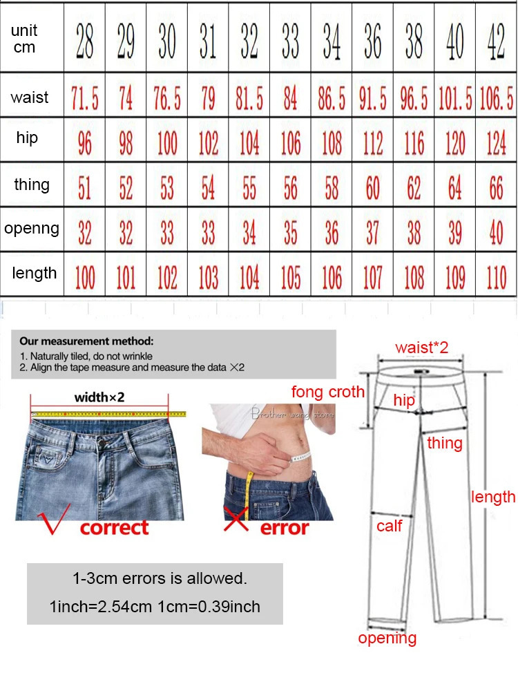 Splicing jeans denim straight size mens European and tidal pants light American embroidery hole stitching 240829