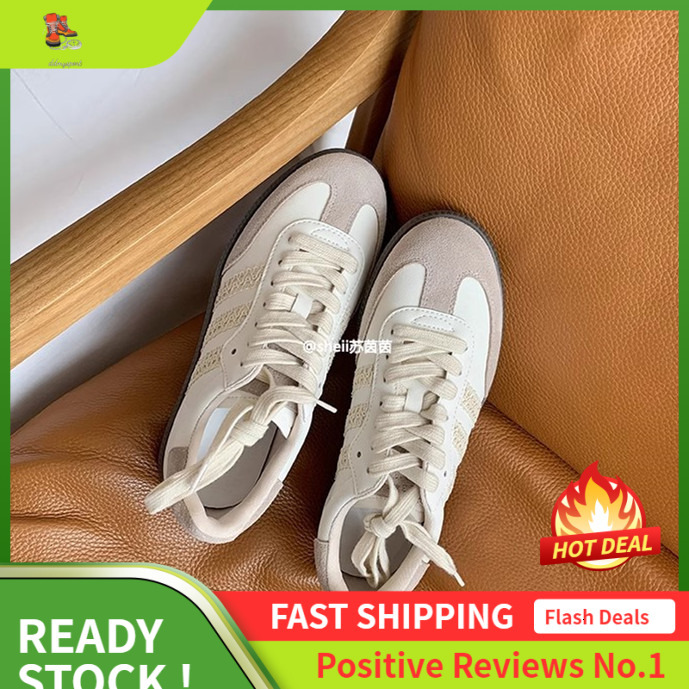 Ddmysports Su Yinyin S Same Blogger Standard Lace Edge Genuine Leather Sports Training Casual For Women Forrest Gump Shoes OUTDOOR