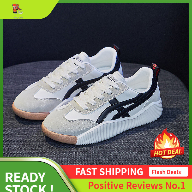 Ddmysports Instagram Korean Version Of Little White For Women Spring New Versatile Student Board Eightening Matsuke Casual Shoes CQ OUTDOOR