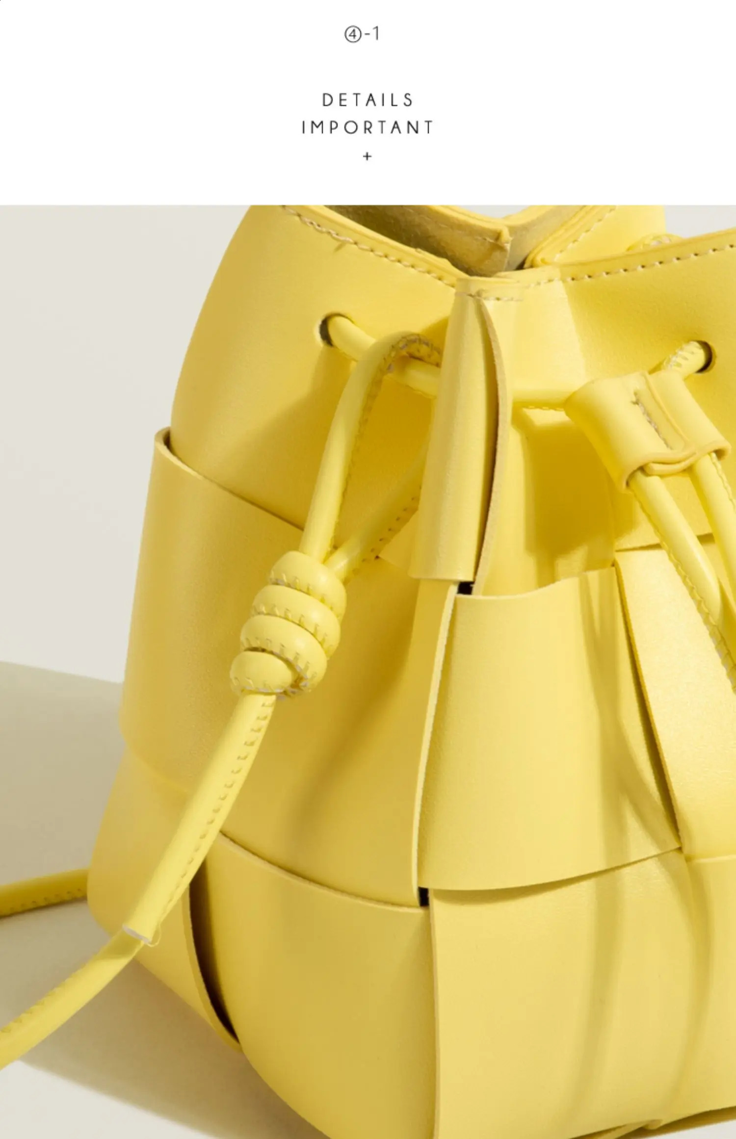Cassett Weave Bucket Bags bag Woven Small Purse Drawstring Shoulder Cross Bags Female er 240829