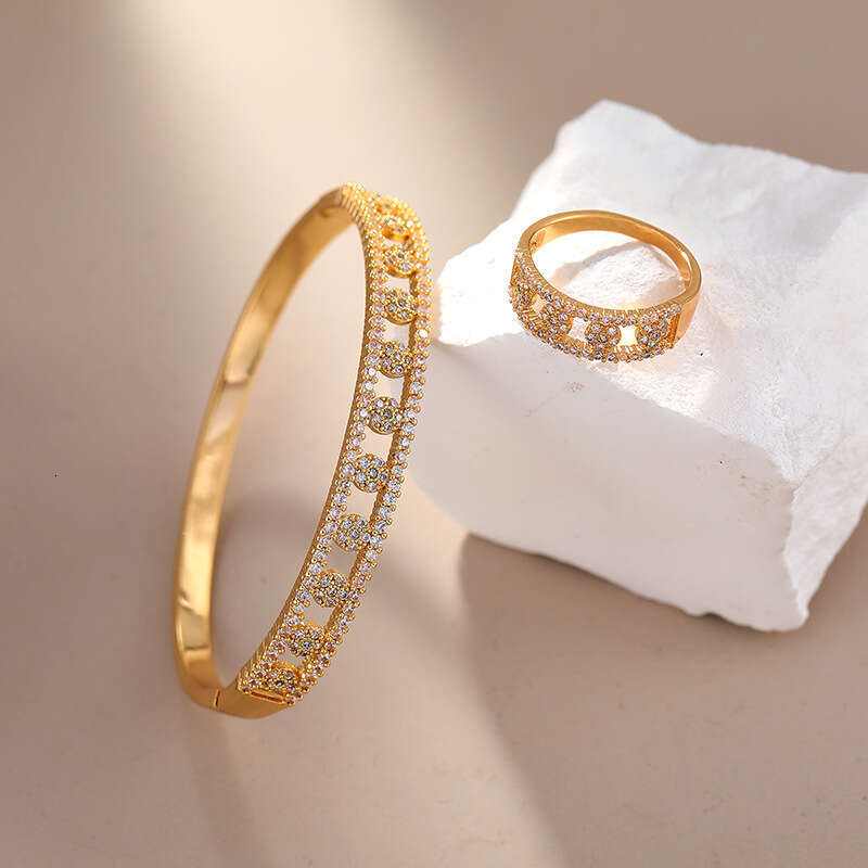 Fashionable Sky Star Simple Bracelet Jewelry Designer for Women Full Diamond Wedding Bracelet Luxury Jewelry Sterling Silver temperament Diamond Gemst