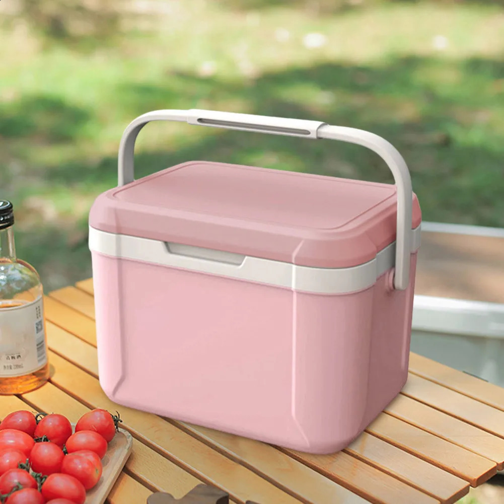 1265L camping cooler portable outdoor large capacity car ice bucket barbecue picnic fishing refrigerator equipment 240828