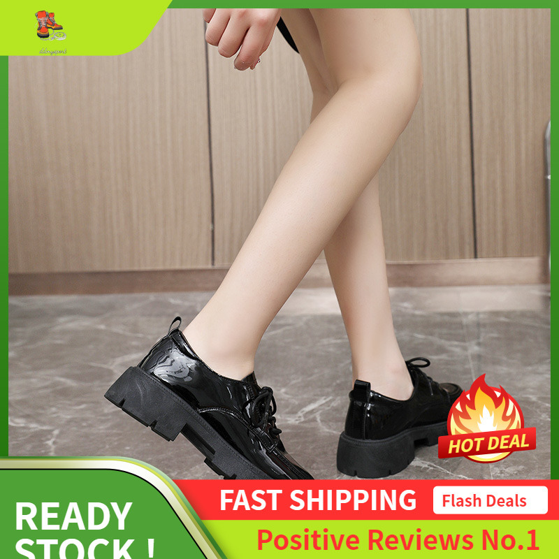 Ddmysports K New Small Leather Le Fu Solid Color Summer Fashion Women S Shoes Height Increase Thick Sole Rest OUTDOOR
