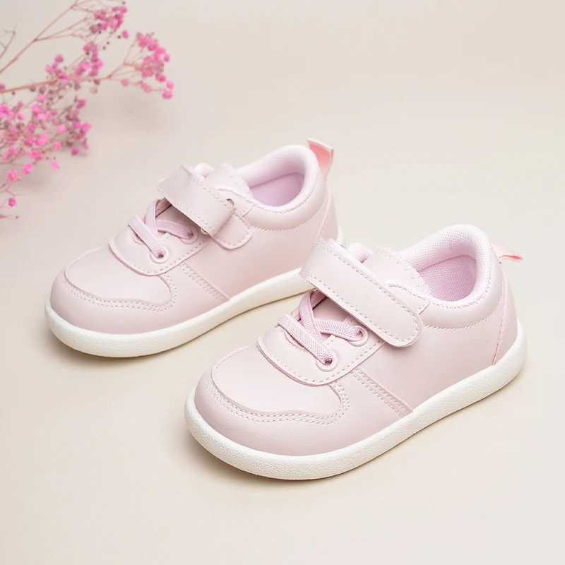 Cute pink daily outdoor low top soft flat sports shoes for girls childrens casual shoes EK9S49 W250407