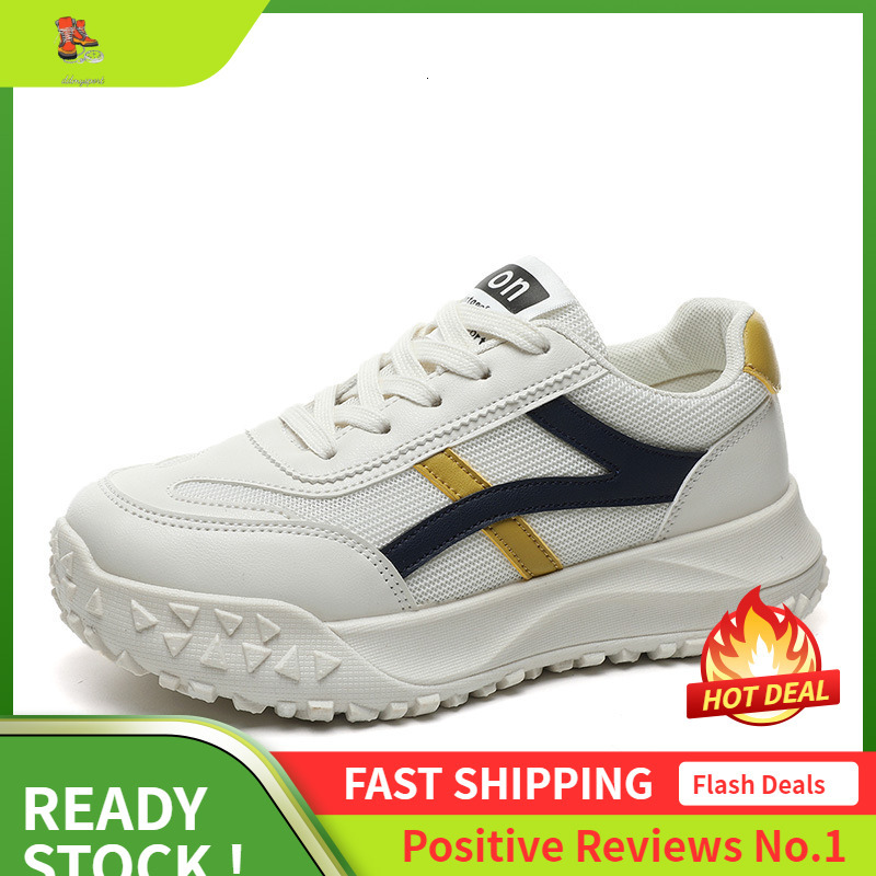 Ddmysports Y B New Color Blocked Casual Board Autumn Fashion Breathable Shoes With Increased Height And Thick Sole For Students OUTDOOR