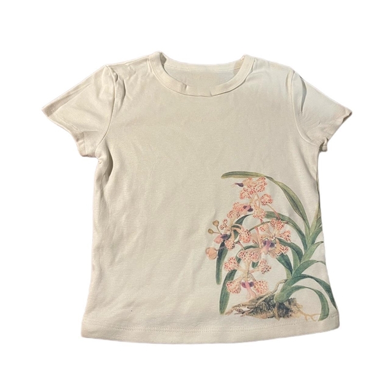 Aesthetic Summer Tee Streetwear Gothic Harajuku Graphic Print T-shirt Women Vintage Crop Top Y2K Korean Clothes Emo 240828