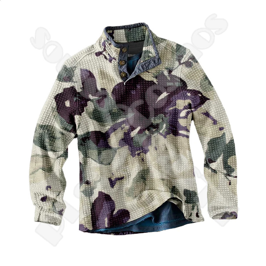 Halloween cartoon graffiti tattoo retro 3DPrint autumn winter Pullover Harajuku casual funny sweater long sleeved polo shirt 25 240829