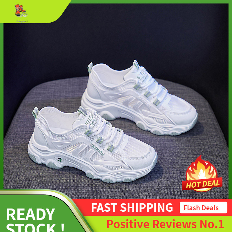 Ddmysports Mesh Breathable Dad Summer New Ins Trendy Sports Women S Korean Version Running Shoes CJ OUTDOOR