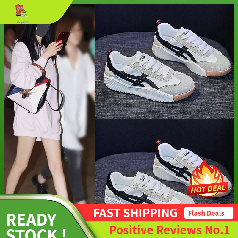 Ddmysports Instagram Korean Version Of Little White For Women Spring New Versatile Student Board Eightening Matsuke Casual Shoes CQ OUTDOOR
