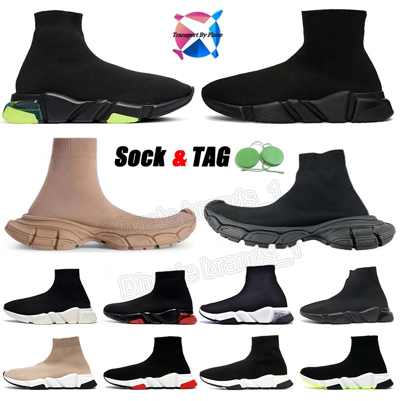 Shoes Running Speed Designer Sock Runner Trainers Lace Up Plate-form Trainer Women Men Shoe Runners Sneakers Fashion Socks Boots Stretch Knit Sneaker