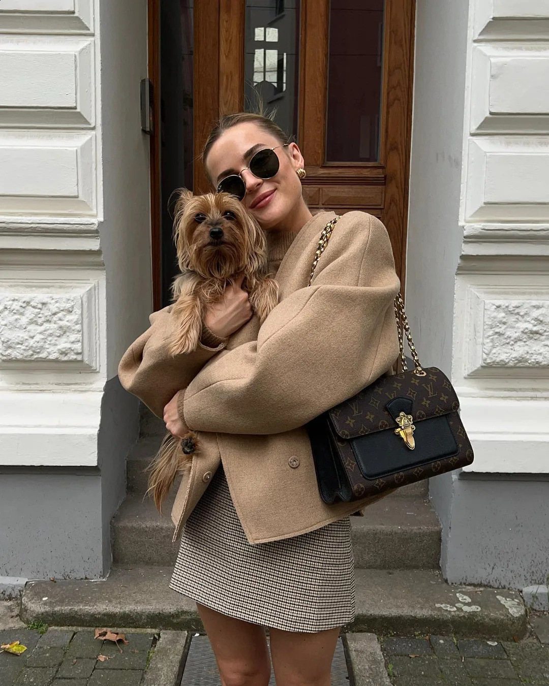 Autumn Winter Elegant Women Basic Coat Long Sleeve Loose Casual Bomber Jacket Women Woolen Jacket V-neck Fashion 240828