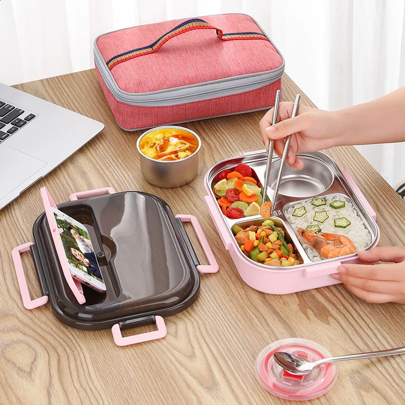 Portable cooler pack ice lunch box insulation picnic bag women girls children Bolsas de Almuerzo 240828