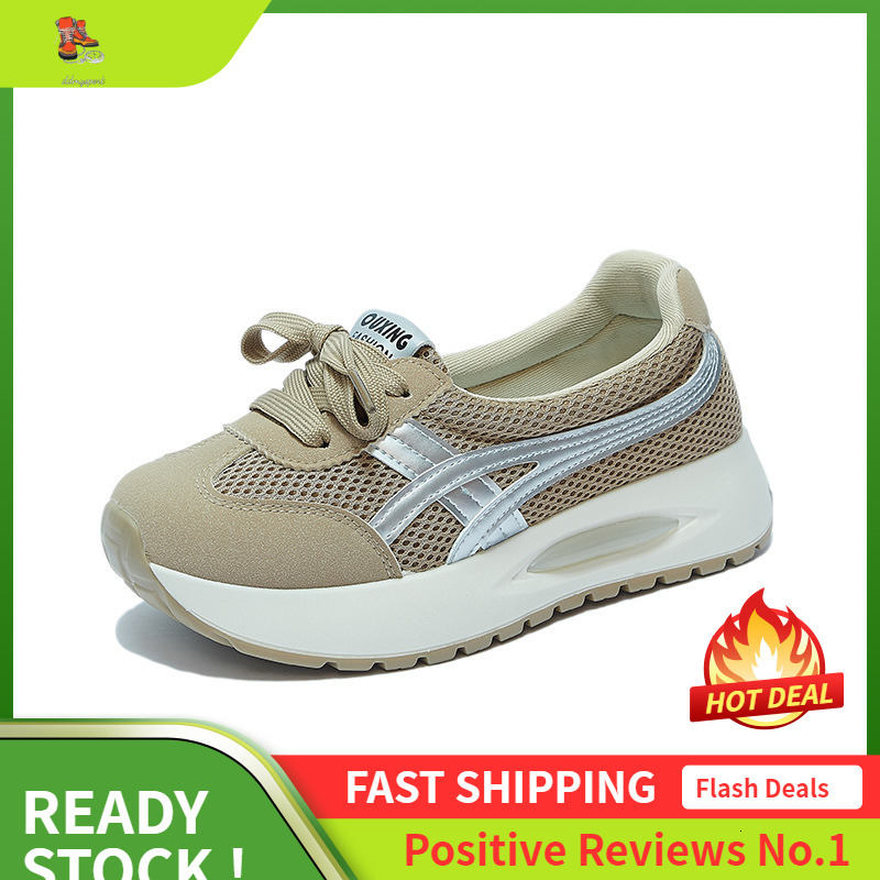 Ddmysports Ins Korean Version Forrest Gump Women S Fashion Autumn New Item Thick Sole Height Increasing Student Sports Running Casual Shoes Q OUTDOOR